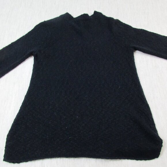 Tommy Bahama Sweater Women's Small Black Knitted Casual 3/4‎ Sleeve Pullover. - Picture 13 of 13